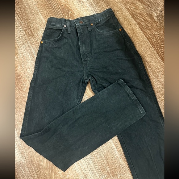 Vintage Dark Green Wrangler Denim - Picture 2 of 2